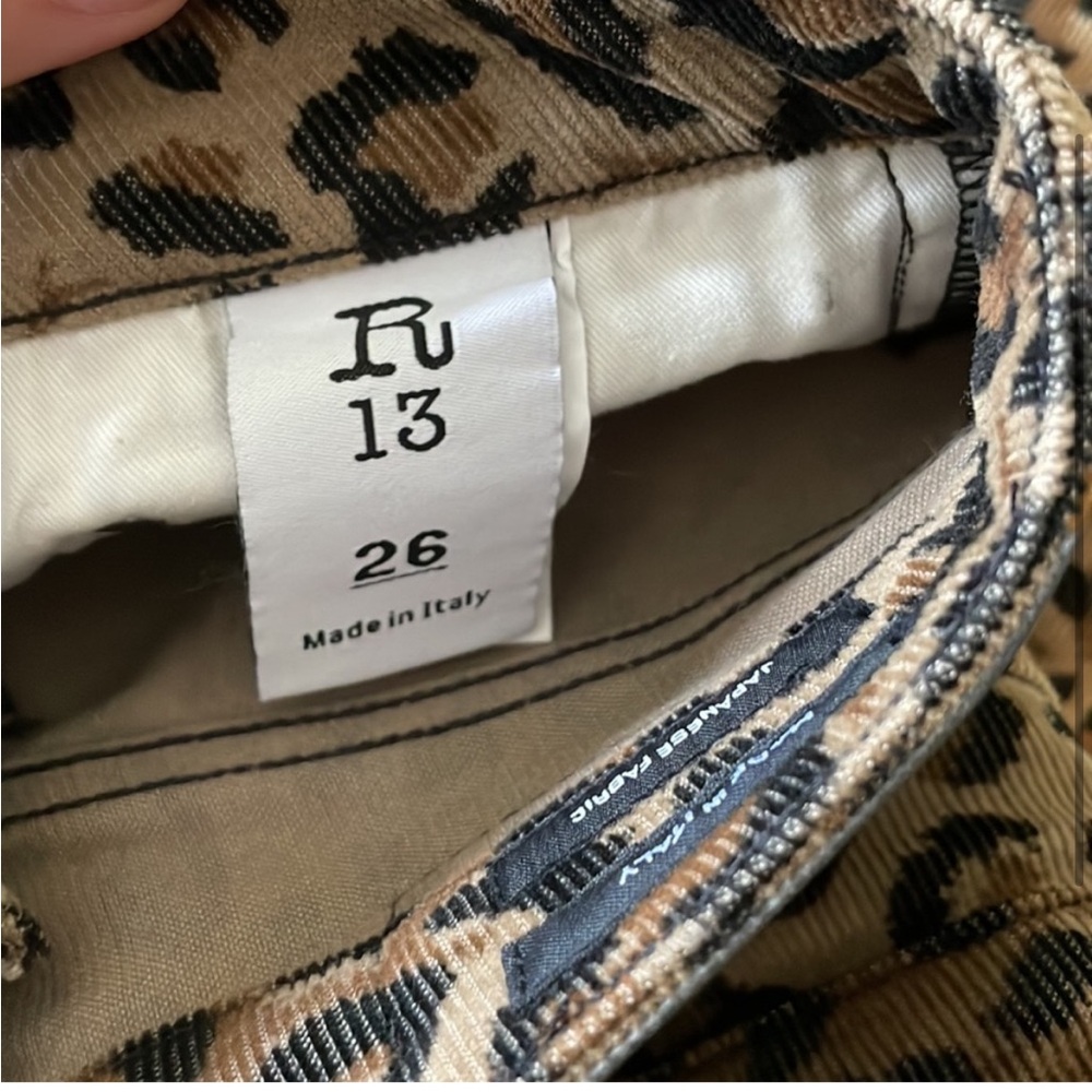 R13 leopard pants - Picture 3 of 3